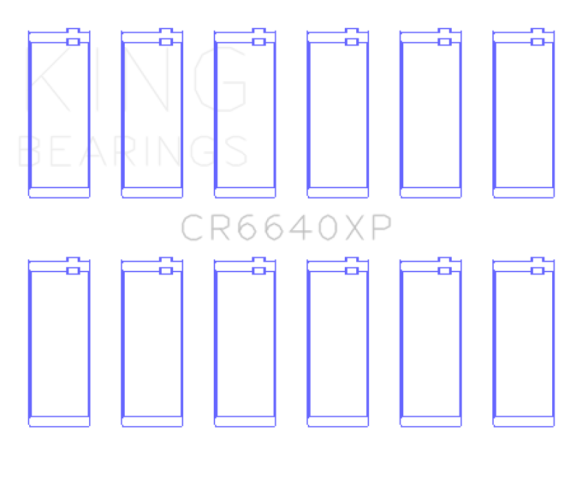 King Performance Rod Bearing Set for BMW M20/M50 2.0L - 2.7L (STD Size)