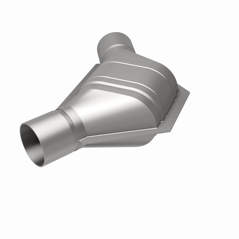 MagnaFlow 2.25 inch Angled Universal Catalytic Converter - Great Fit for Many Cars