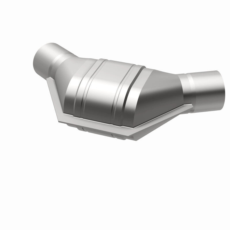 Hot Deal! MagnaFlow 2-inch Angled Universal Catalytic Converter for PC2 Front