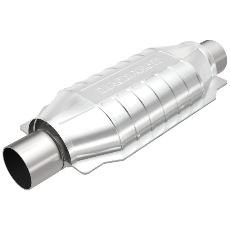 Hot Deal! MagnaFlow 2.25-inch Universal Catalytic Converter - PC2 Front