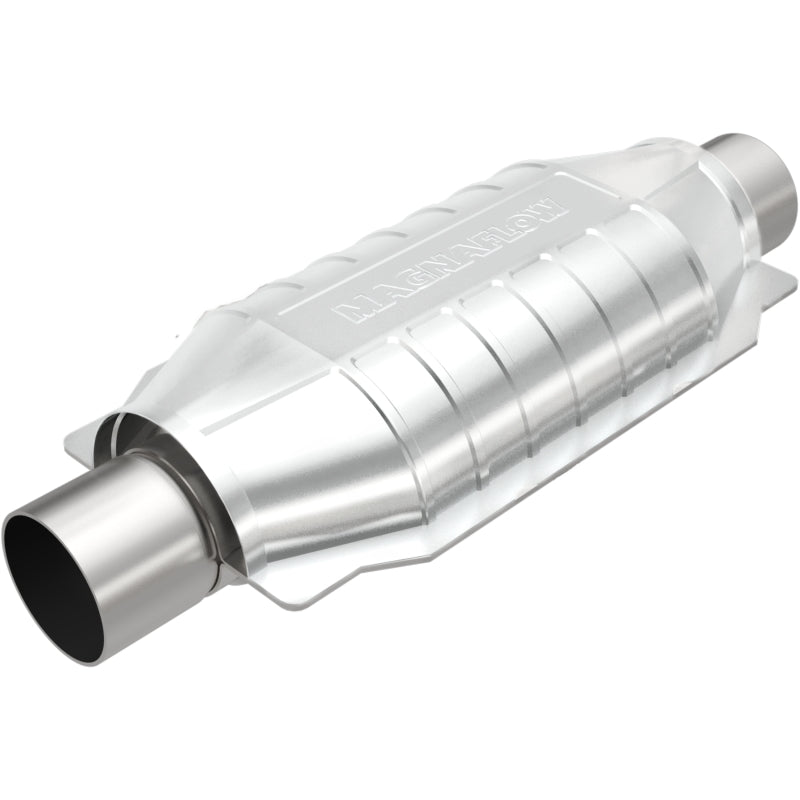 Hot Deal! MagnaFlow 2.25-inch Universal Catalytic Converter - PC2 Front