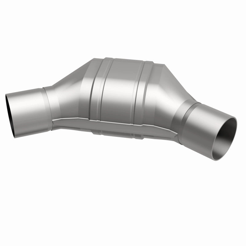 Hot Deal! MagnaFlow 2-inch Angled Universal Catalytic Converter for PC2 Front