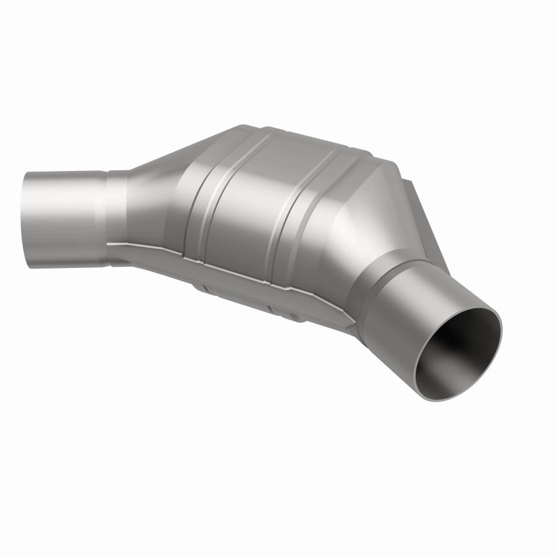 Hot Deal! MagnaFlow 2-inch Angled Universal Catalytic Converter for PC2 Front