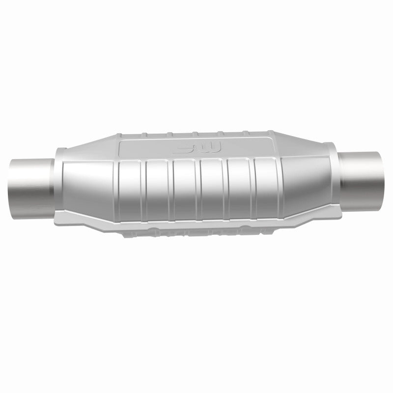 Hot Deal! MagnaFlow 2.25-inch Universal Catalytic Converter - PC2 Front
