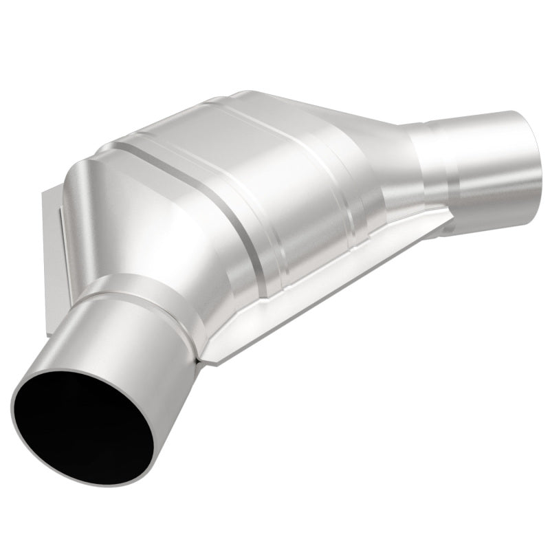 Hot Deal! MagnaFlow 2-inch Angled Universal Catalytic Converter for PC2 Front