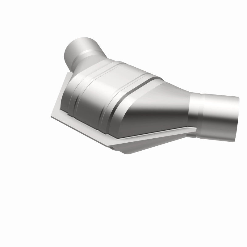 Hot Deal! MagnaFlow 2-inch Angled Universal Catalytic Converter for PC2 Front