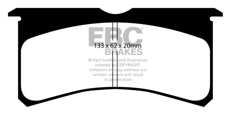 EBC High - Performance Yellowstuff Brake Pads for Street and Track