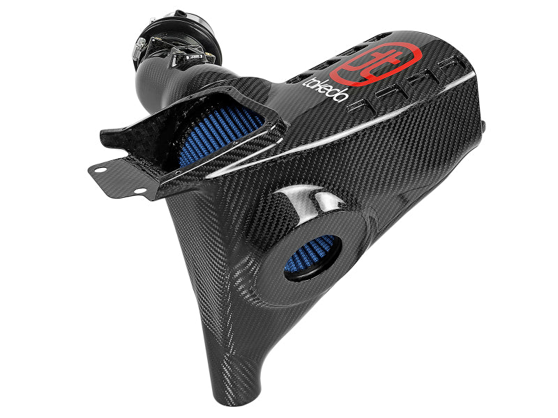 aFe Momentum Black Carbon Fiber CAIS w/Pro 5R Filter - 2017-2021 Honda Civic Type R I4-2.0L (t) - Hot Deal