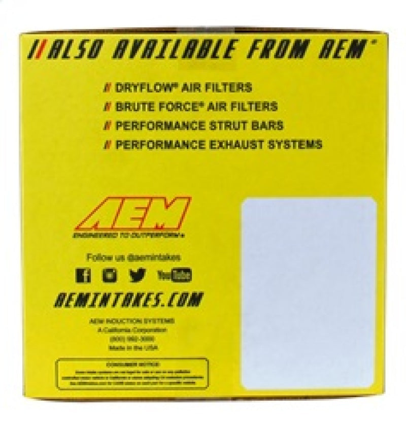 AEM Gunmetal Cold Air Intake for 2016 - 2021 Honda Civic 2.0L L4 (Excl. Type R) - Performance Upgrade