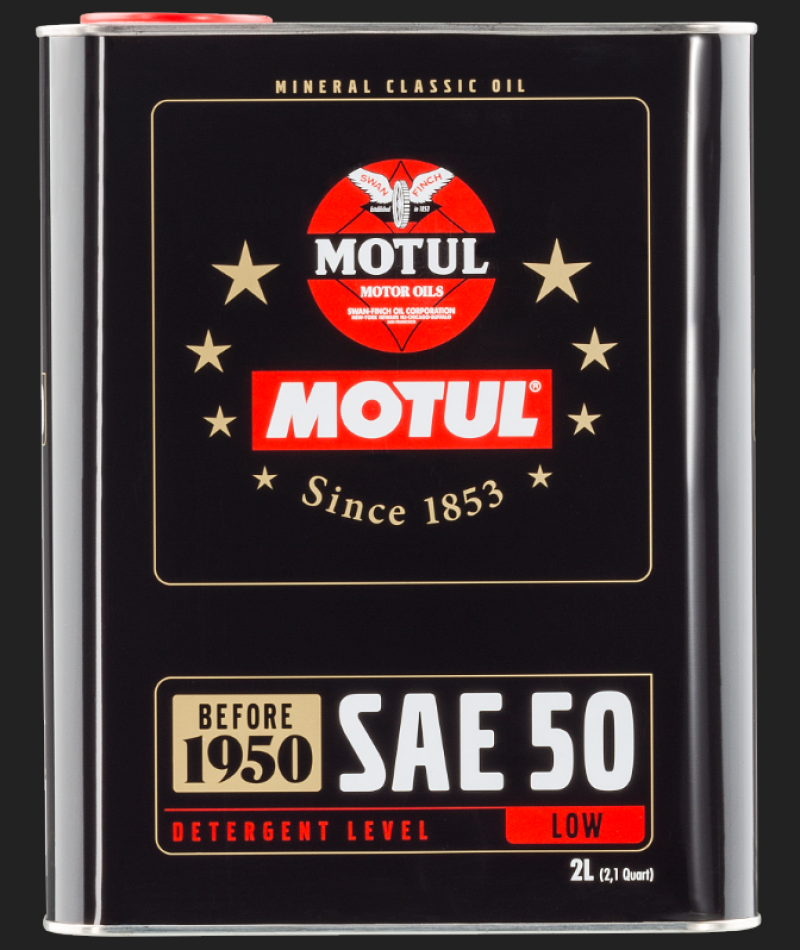 Special Offer: Single 2L Motul Classic SAE 50 Motor Oil