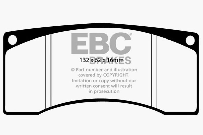 Hot Sale! EBC Redstuff Front Brake Pads for Ford Saleen Mustang & Alcon