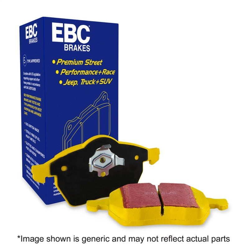 EBC Yellowstuff Front Brake Pads for Ford Mustang - Ideal for Street & Track