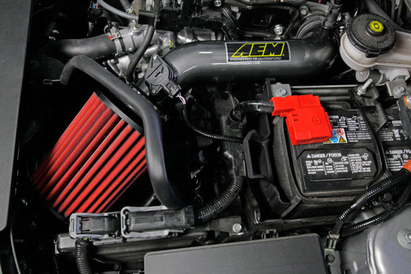 AEM Gunmetal Cold Air Intake for 2016 - 2021 Honda Civic 2.0L L4 (Excl. Type R) - Performance Upgrade