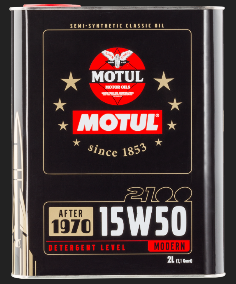 Motul 15W50 Classic 2100 Oil - 10x2L Pack Deal