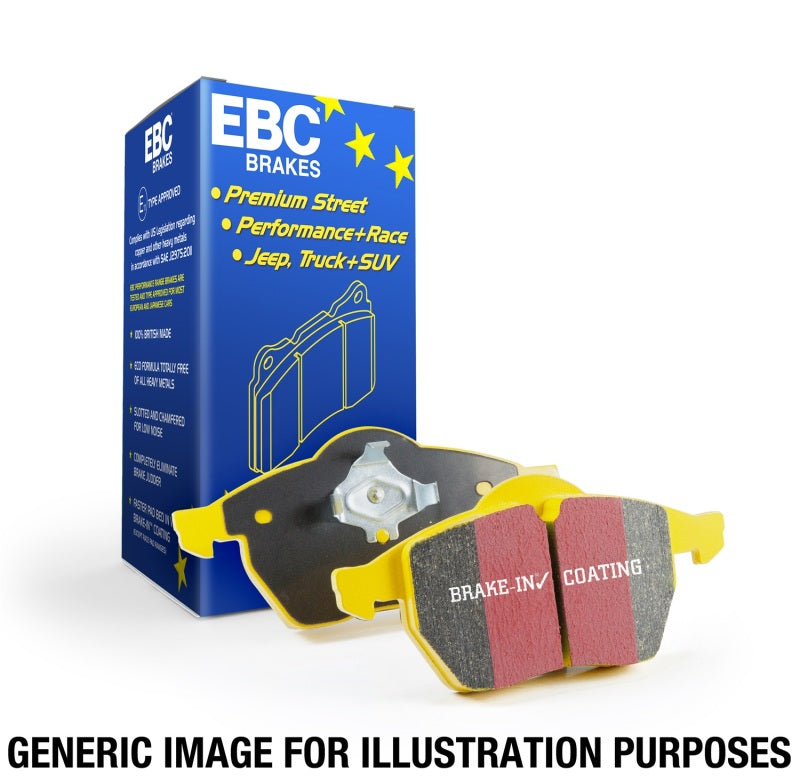 Hot Deal! EBC Yellowstuff Rear Brake Pads for 99 - 03 Mitsubishi Lancer Evolution 2.0 Turbo