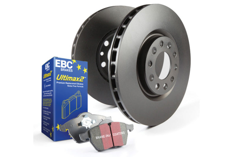 EBC S20 Ultimax Brake Pads and RK Rotors 2-Axle Kit for Multiple Models