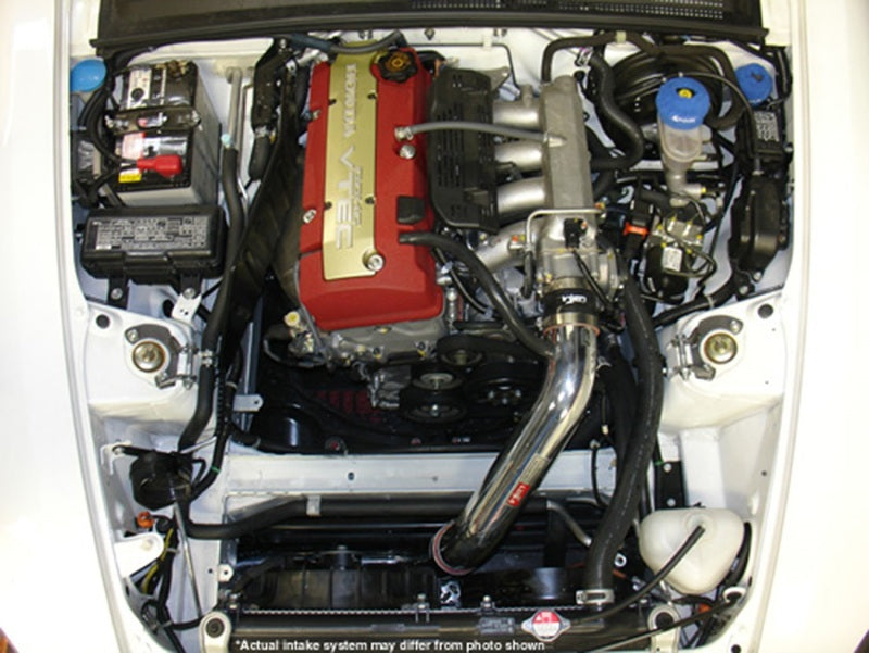 Injen Black Cold Air Intake for 2006 - 2009 Honda S2000 2.2L 4 - Cylinder