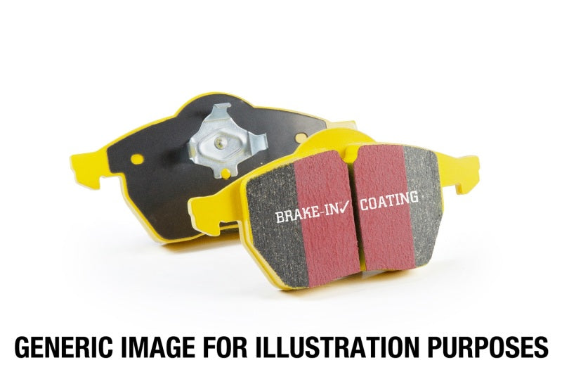 EBC Yellowstuff Rear Brake Pads for 2004 - 2006 Saab 9 - 2X 2.0 Turbo